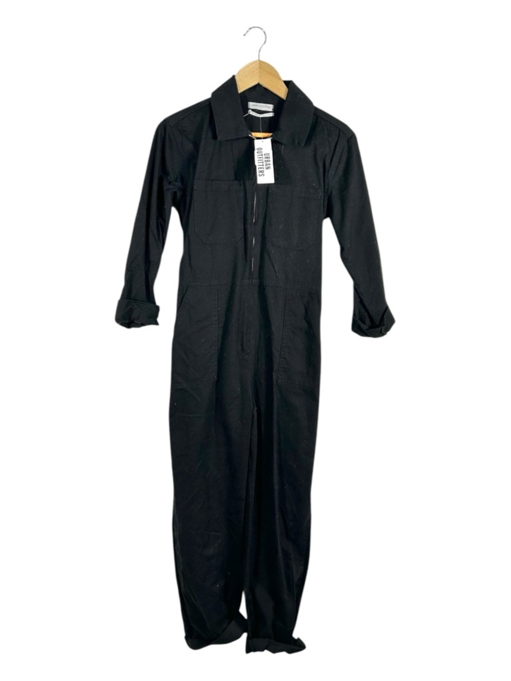 Urban Outfitters Black Boilersuit Denim Jumpsuit Small‎ NWT